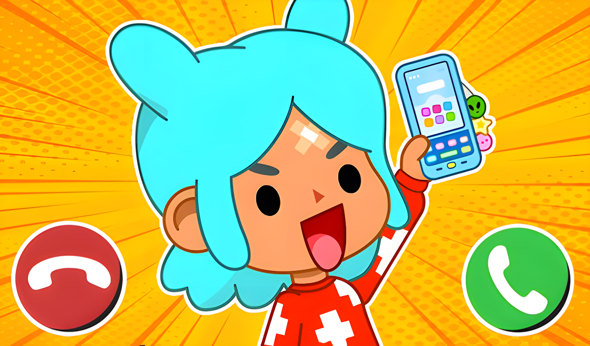Imagen de portada de What's hidden in Rita's phone in Toca and Buca!