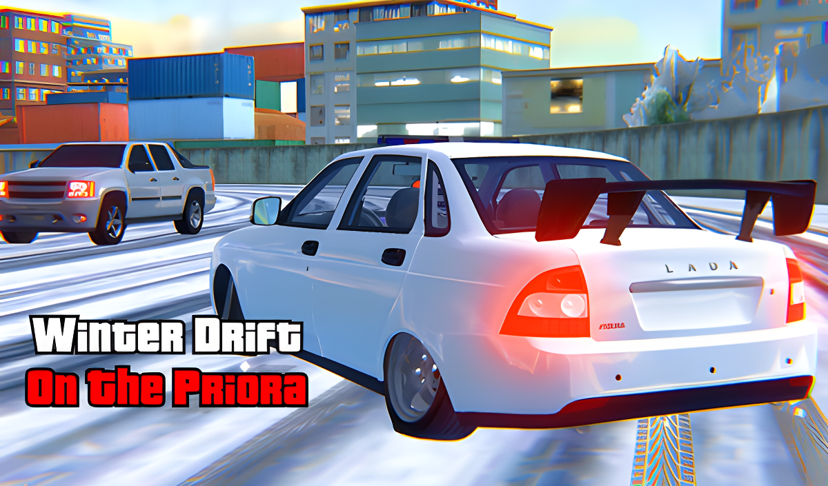 Arte da capa de Winter Drift on the Priora