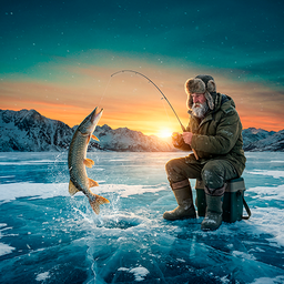 Winter Fishing: Russia