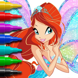 Winx Fairies Coloring