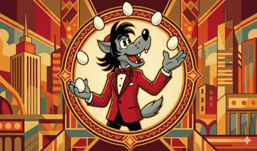 Wolf & Eggs: Classic LCD Game