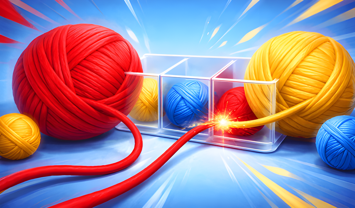 Yarn Sort Master: Gemütliches Faden-Jam Coverbild