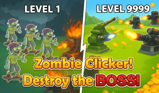 Zombie Clicker! Destroy the BOSS!