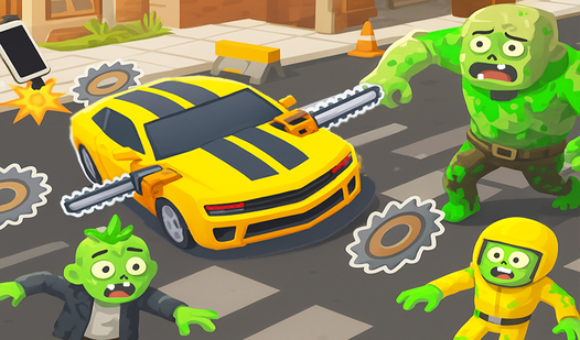 Zombie Drift: Chainsaw Car
