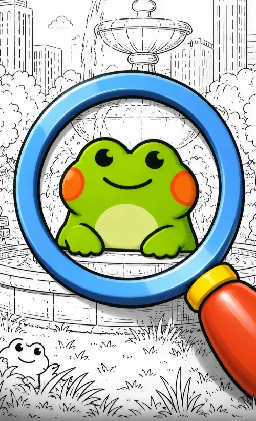 Find the Frog - Hidden Objects