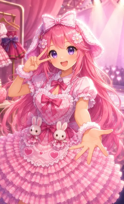 Idol Livestream: Doll Dress Up